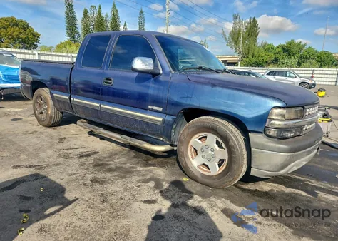 2001 Chevrolet Silverado C1500 from USA, damaged, VIN 2GCEC19V111377007